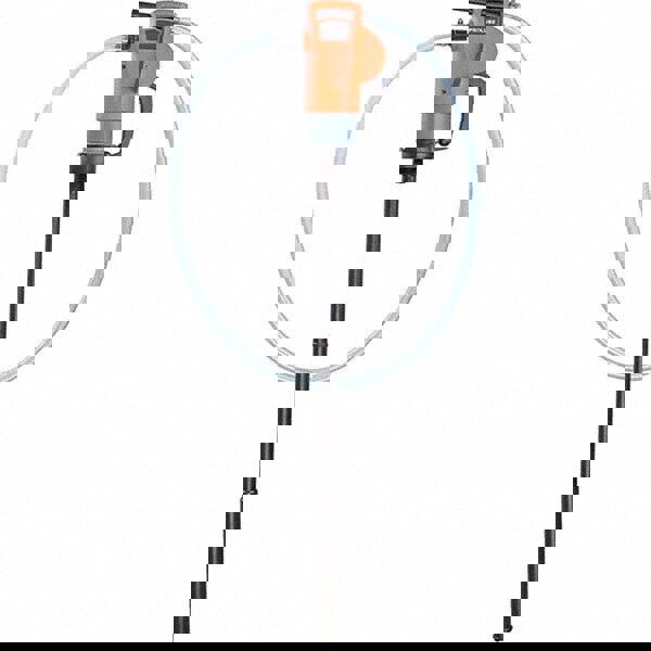 Lever Hand Pump: 1 PINT/STROKE, Oil & Water Based Lubrication, Polypropylene, Nitrile Butadiene Rubber & Steel